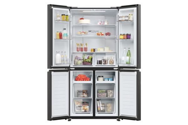 Tủ lạnh Aqua Inverter 469 lít Multi Door AQR-M536XA.SL