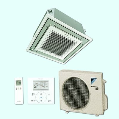 Điều hòa Daikin Sky Air FFFC50AVM/RZFC50DVM âm trần 4 hướng thổi nhỏ gọn - Inverter - Điều khiển không dây BYFQ60CAW