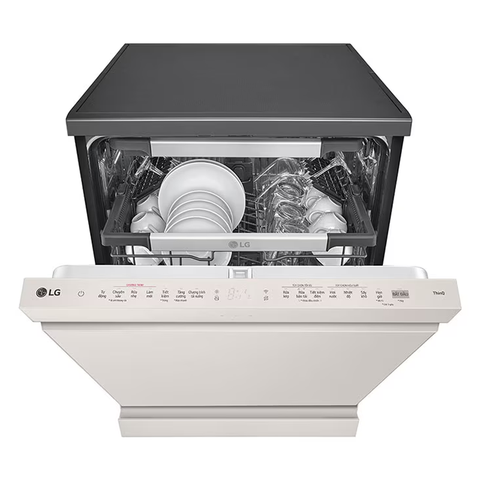 Máy rửa bát LG TrueSteam™ màu Be LDT14BGA3