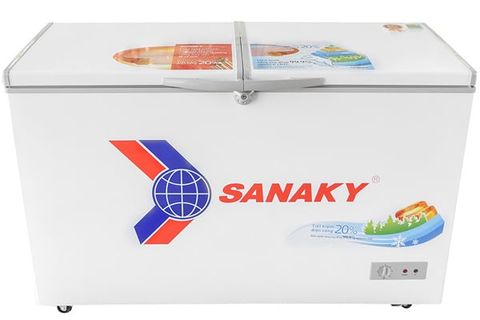 Tủ đông 1 ngăn 2 cánh mở 305 lít Sanaky VH-4099A1