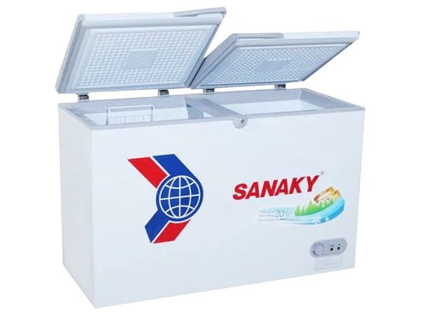 Tủ đông 1 ngăn 2 cánh mở 280 lít Sanaky VH-2899A1