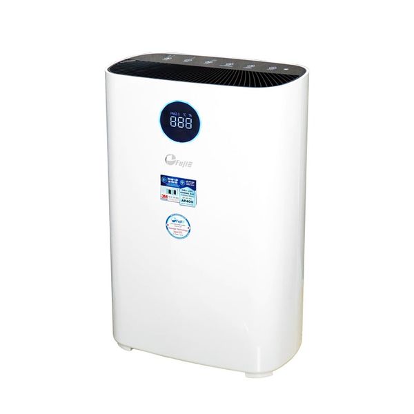 Máy lọc không khí FujiE AP400 kết nối Wifi Công suất 32W 4 cấp độ gió cấp lọc HEPA 3M H13