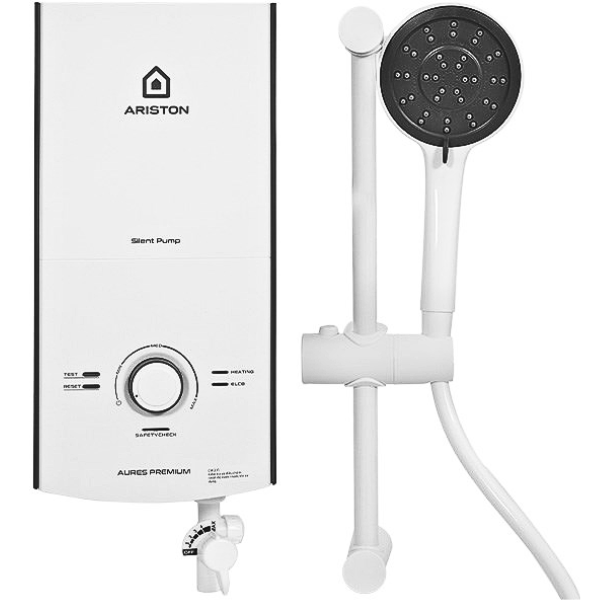 Bình Nóng Lạnh Ariston AURES PREMIUM 4.5 Không Bơm Công Suất 4500w