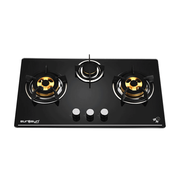 Bếp gas âm Eurosun EU-GA378 họng bếp được làm chất liệu Đồng 100% công nghệ  Italy chống oxy hóa tăng tuổi thọ bếp.