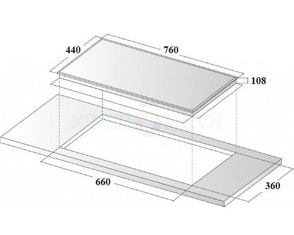 Bếp gas âm Eurosun EU-GA291D mặt kính cường lực chịu nhiệt dày 8mm vát cạnh mâm chia lửa bằng đồng 100% Italy Design