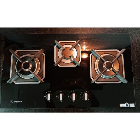 Bếp từ Malloca AS9603B 3 vùng nấu cảm ứng ngắt gas