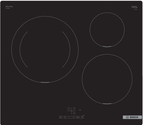 Bếp từ 3 vùng nấu lắp âm Bosch PUJ611BB5E