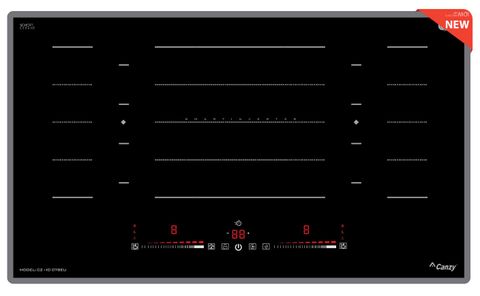 Bếp Điện Từ Canzy CZ-ID078EU Âm Tủ 2 Vùng Nấu
