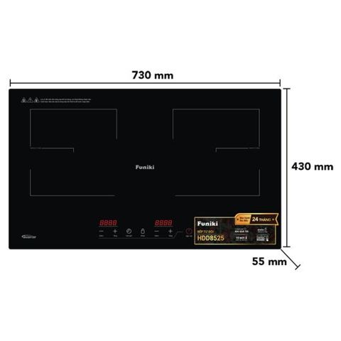 Bếp điện từ đôi Funiki HDD8525