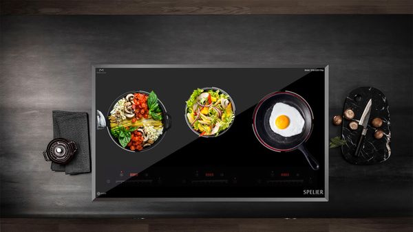 Bếp từ hồng ngoại Spelier SPM-938H-Plus Interver 3 vùng nấu