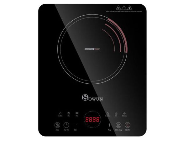 Bếp Từ Đơn Sowun SW169S 2500W kính Kanger cảm ứng