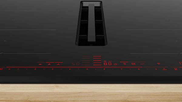 Bếp từ kết hợp hút mùi Bosch PXX895D66E