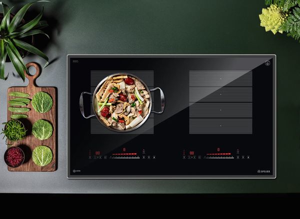 Bếp từ Spelier SPE-IC1188-DE Interver âm tủ 2 vùng nấu