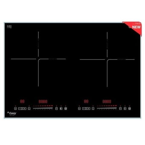 Bếp từ Canzy CZ-725 kính Kanger 2 vùng nấu Inverter