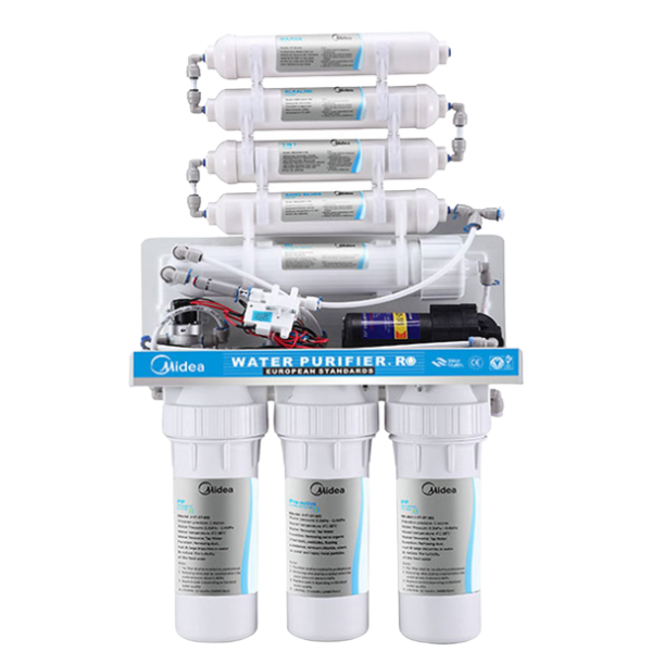 Máy lọc nước MRO Midea 1644-8 KV, 8 lõi, lắp âm tủ