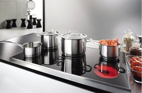 Bếp điện từ Eurosun EU-TE887G kính Schott Ceran 2 vùng nấu Inverter 9 công suất