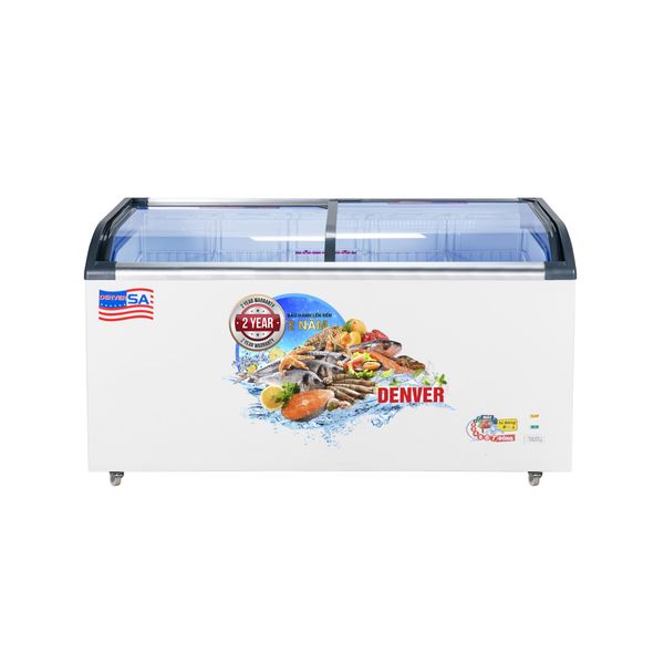 Tủ đông mặt kính cong Denver AS1580K