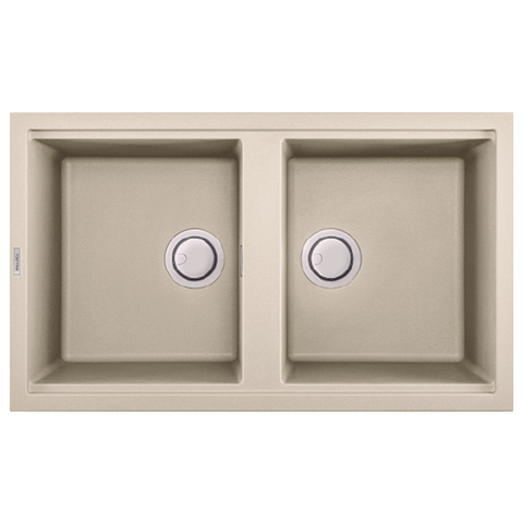 Chậu rửa đá Malloca K-45062 bột đá Granite tự nhiên nano bạc diệt khuẩn 100%