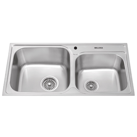 Chậu rửa inox Malloca MS-1011NEW thép không rỉ 304