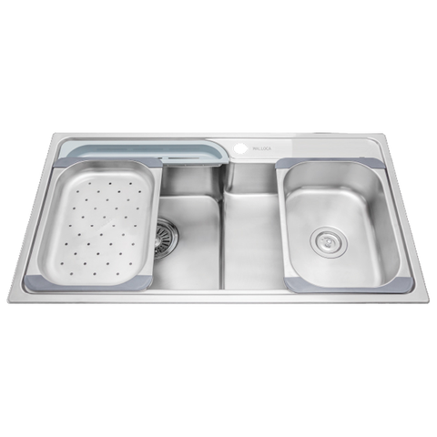 Chậu rửa inox Malloca MS-1028N thép không rỉ 304