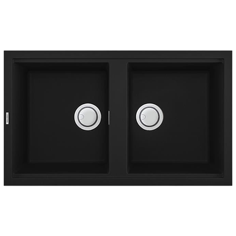 Chậu rửa đá Malloca K-45040 bột đá Granite tự nhiên và chất kết dính