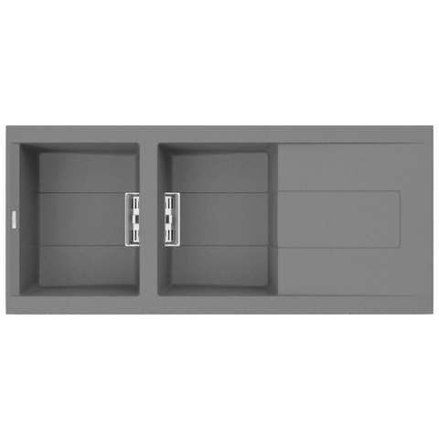 Chậu rửa đá Malloca K-500 bột đá Granite tự nhiên nano bạc diệt khuẩn 100%