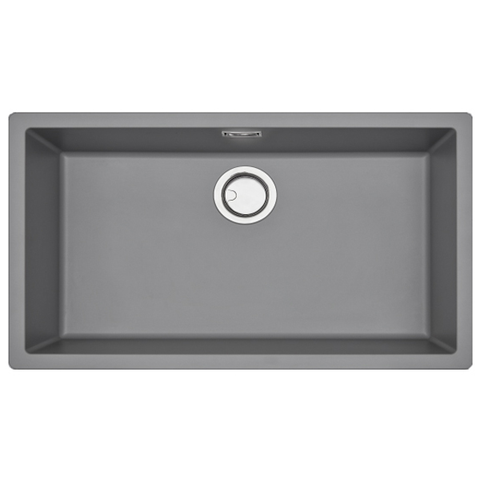 Chậu rửa đá Malloca K-13073 bột Granite nano bạc