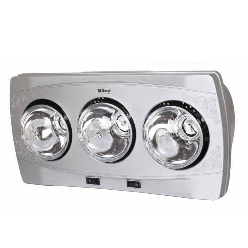 Đèn Sưởi Nhà Tắm Hans H3B 3 Bóng