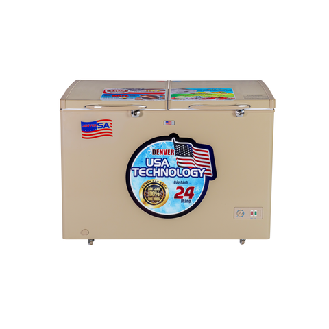 Tủ đông Denver 320 Lít AS500HDI (Inox - Inverter)