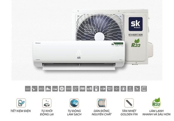 Điều hòa Sumikura APS/APO-120/GOLD 12000BTU 1 Chiều Inverter (Gold R32)