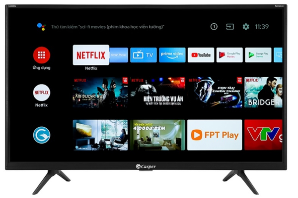 Android Tivi Casper 4K 55 inch 55UGA610