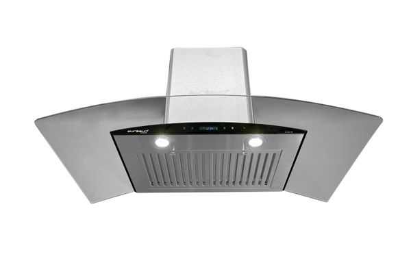 Máy hút mùi Eurosun EH-90K15E Interver 	cảm ứng kỹ thuật số 3 tốc độ inox cao cấp