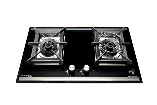 Bếp gas âm Eurosun EU-GA292SA mặt kính cường lực chịu nhiệt dày 8mm họng bếp chất liệu hợp kim chống cháy chống ăn mòn