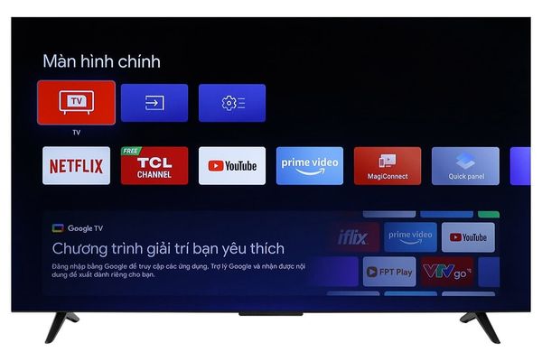 Tivi TCL 4K 55P638 55 inch Google TV