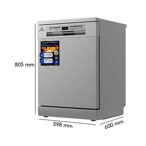 Máy rửa bát 13 bộ Hòa Phát HD-F1306DBS.TM 13 bộ