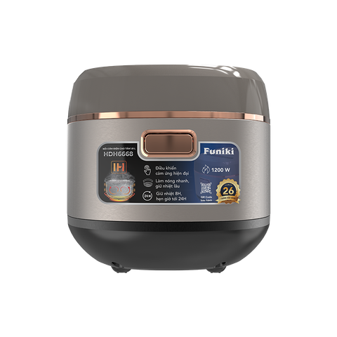 Nồi cơm điện cao tần Funiki HDH6668 đa năng 1.8L