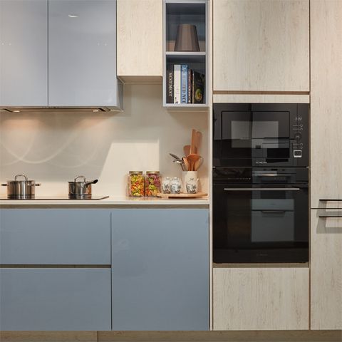 Lò vi sóng Malloca MW-927BG đen âm tủ nút bấm 27 lít