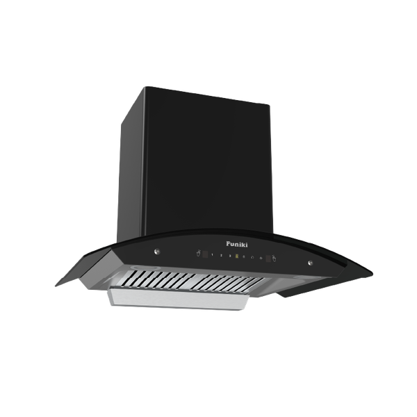 Máy hút mùi Funiki HKH9663 rộng 70cm kính cong