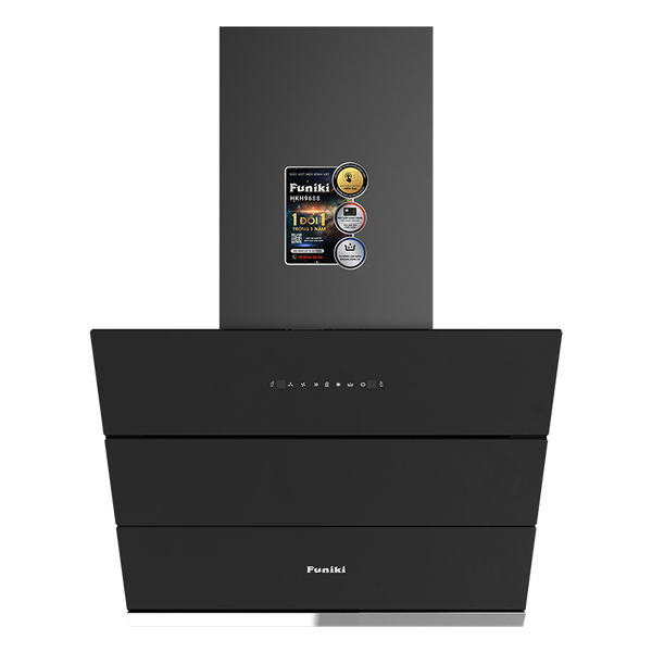 Máy hút mùi Funiki HKH9688 rộng 60cm kính vát