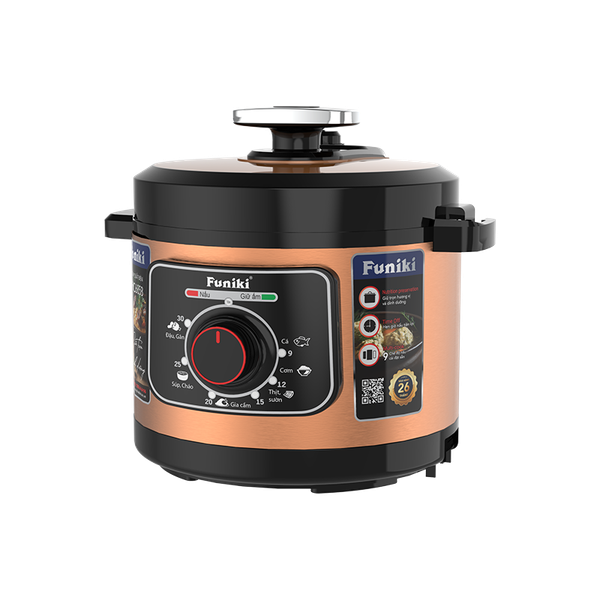 Nồi áp suất điện Funiki HPC6858 dung tích 6L