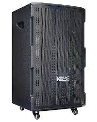 Loa kéo Acnos 15S1 đen 100W RMS 500W PMPO 2 Micro