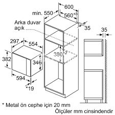 Lò vi sóng âm tủ BOSCH BFL524MB0 Serie 6