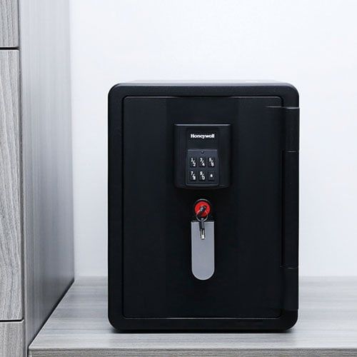 Két sắt Honeywell 2901 chống cháy 1 giờ và chống nước  trọng lượng 20kg