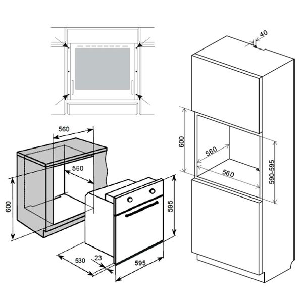 Lò nướng Spelier SPB-80-PYR Inverter