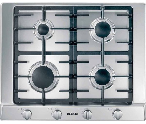 Bếp gas Miele KM2010G Thép không gỉ GasStop 5 vùng nấu