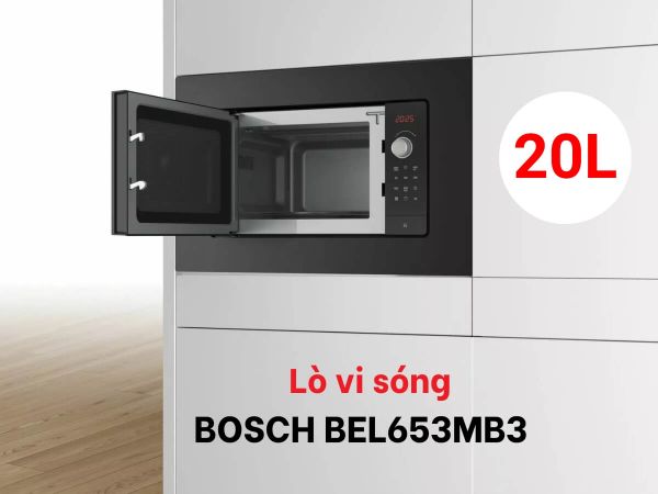 Lò vi sóng Bosch dung tích 20L BEL653MB3