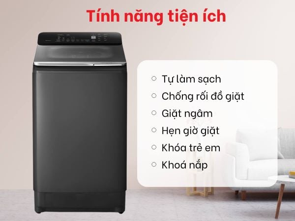 Máy giặt Hitachi LTL 12MVJWT GG 12kg