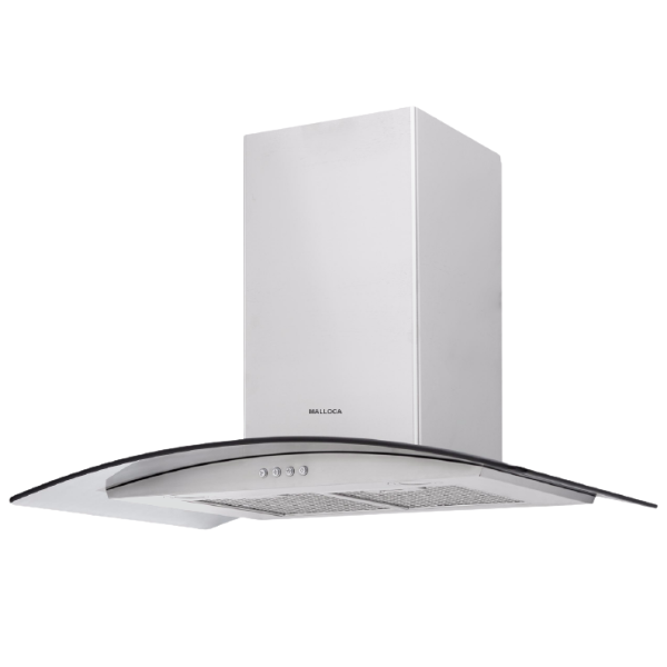 Máy hút khói khử mùi áp tường Malloca MC 750E phím bấm
