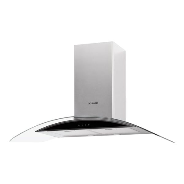 Máy hút mùi áp tường Malloca Gama K3155.9 kính cong