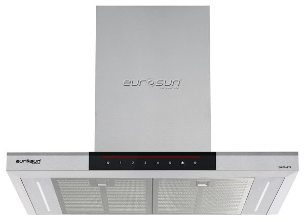 Máy hút mùi Eurosun EH-70AF76 kiểu dáng sang trọng động cơ turbin lõi đồng